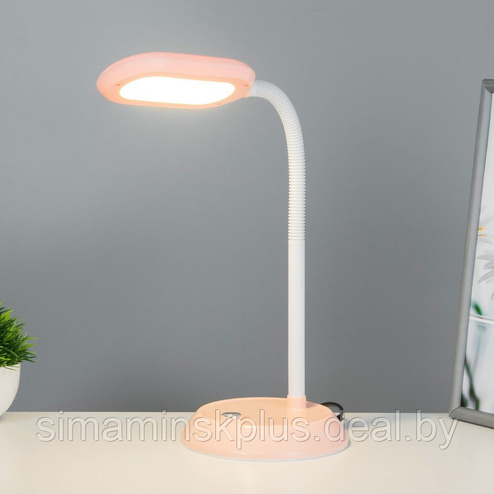 Настольная лампа "Пинки" LED 6Вт нежно-розовый 15х15х50 см - фото 2 - id-p199848982