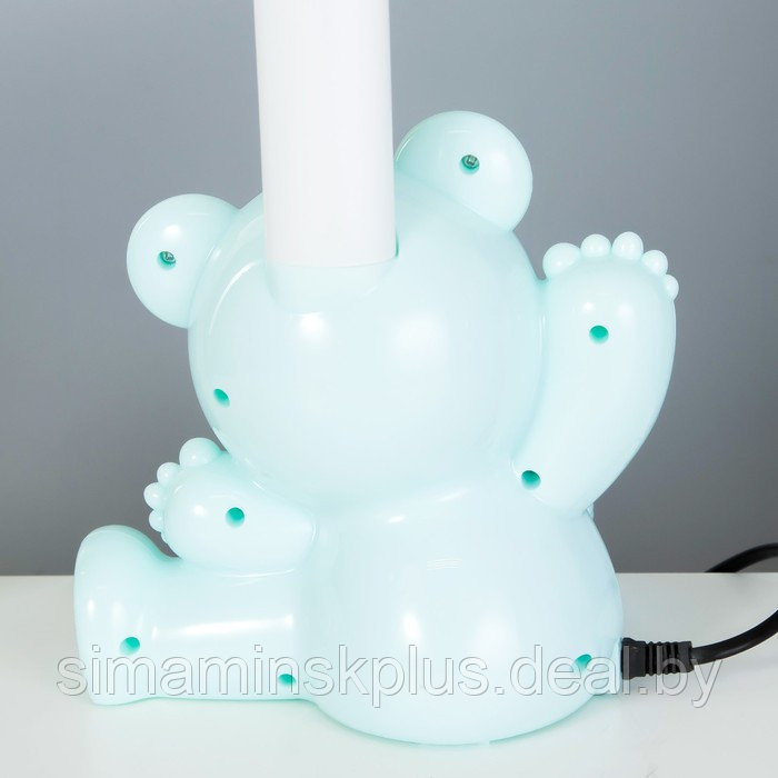 Настольная лампа "Мишка" LED 4Вт голубой 15х28,5х46 см - фото 8 - id-p199848988