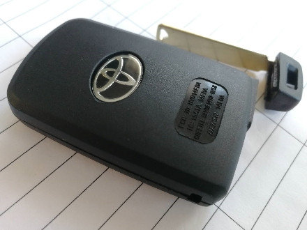 Смарт ключ Toyota Highlander 2013-2019, Rav4 2012-2018, фото 2