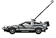 Конструктор T99998 King Назад в будущее: DeLorean машина времени, 1872 детали, фото 3