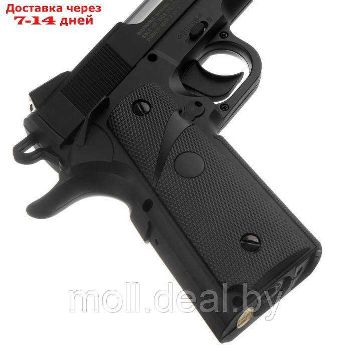 Пистолет страйкбольный "Stalker SC1911P" кал. 6 мм, пластиковый корпус, до 105 м/с - фото 3 - id-p199803308