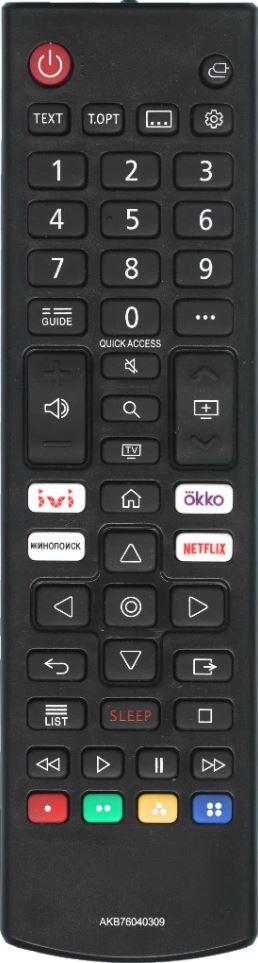 ПДУ для LG AKB76040309 SMART TV NEW (серия HLG475)