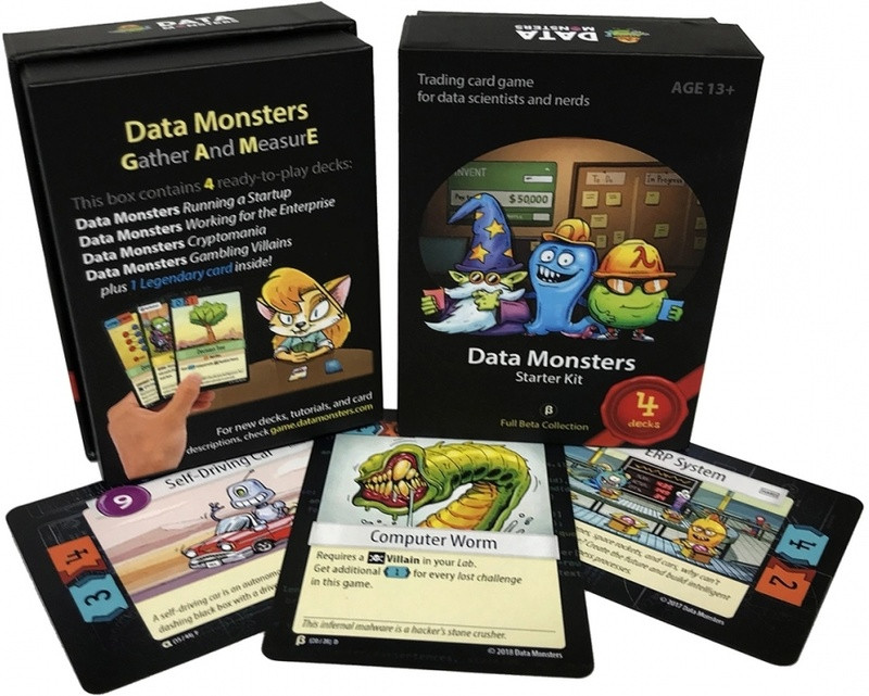 Настольная игра Data Monsters (на английском языке). Компания Геменот - фото 2 - id-p199867921