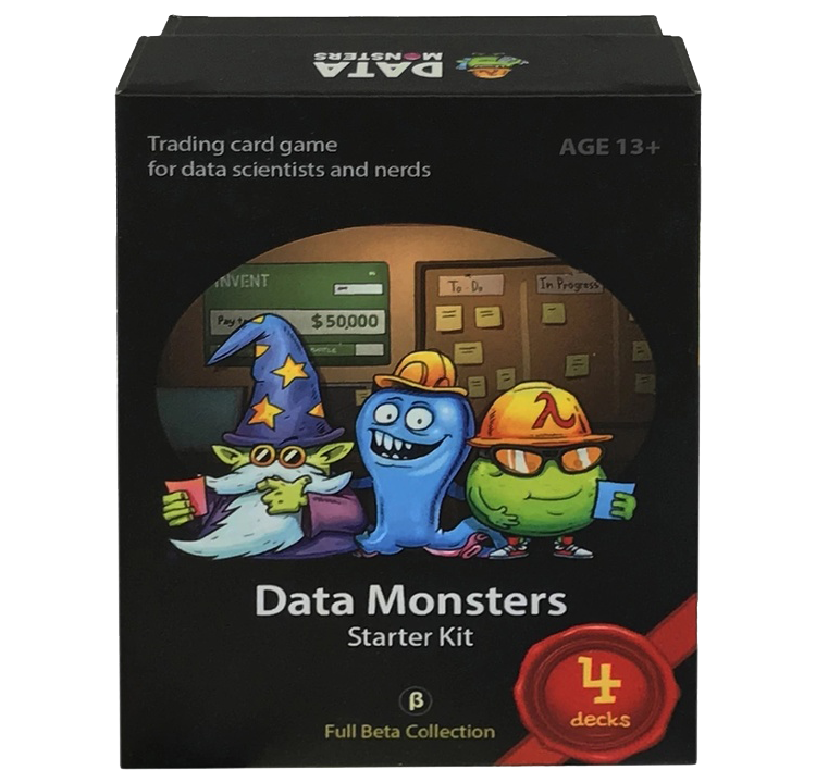 Настольная игра Data Monsters (на английском языке). Компания Геменот - фото 1 - id-p199867921