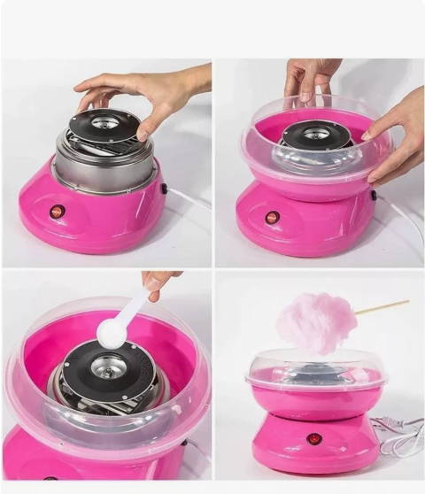 Аппарат для приготовления сладкой ваты Cotton Candy Maker (Коттон Кэнди Мэйкер для сахарной ваты) - фото 4 - id-p199869402