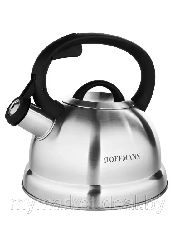 Чайник со свистком из нержавеющей стали 2,3 л HOFFMANN HM-55123 - фото 1 - id-p199875289