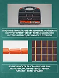 Органайзер-конструктор 15", 38х31х6,5 см односторонний, 23 отдельных ячейки, «Рубин» TDM 1/9, фото 3