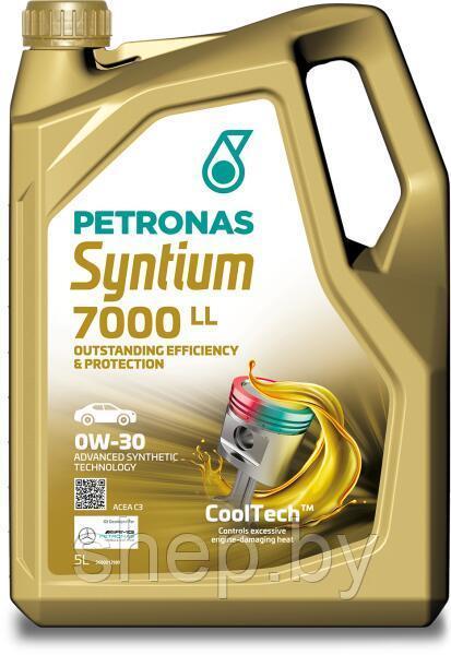 Моторное масло Syntium 7000 LL 0W30 5L - фото 1 - id-p199875371