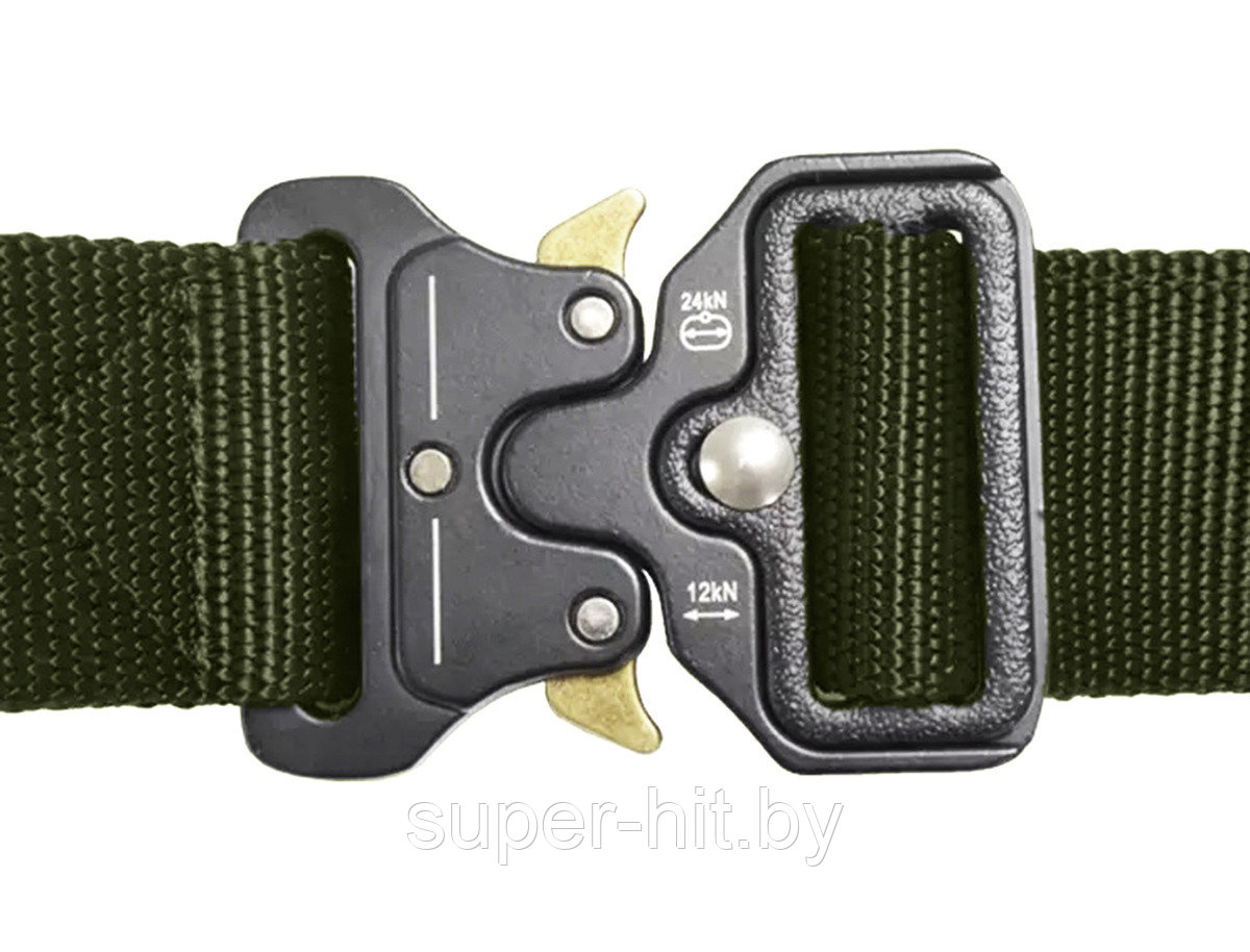 Ремень тактический для брюк SiPL зеленый - фото 4 - id-p199877842