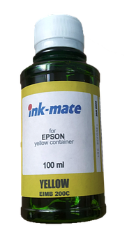 Чернила для Epson L100/200/300/3100 Yellow 100 мл (Ink-mate)