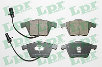 AP 05P1245 Колодки тормозные дисковые передн FIAT: SEDICI 06-, SUZUKI: SX4 06