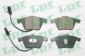 AP 05P1245  Колодки тормозные дисковые  передн FIAT: SEDICI 06-, SUZUKI: SX4 06