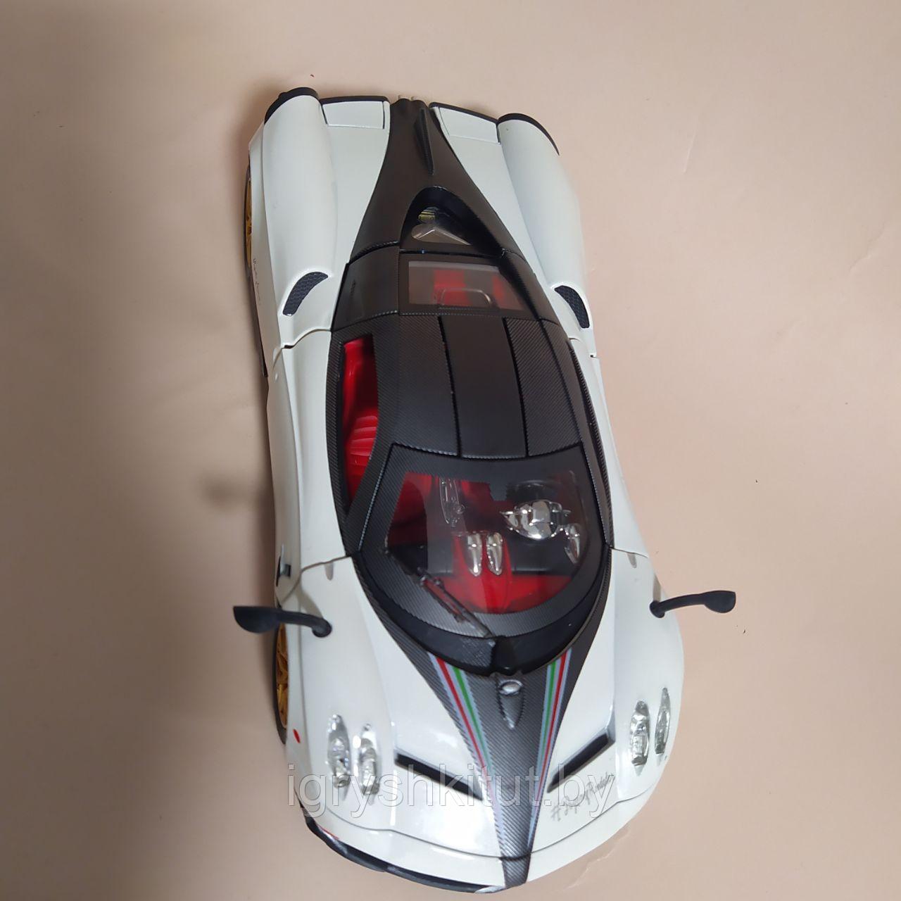 Металлическая модель спорткара Pagani Huayra, свет, звук - фото 4 - id-p199899770