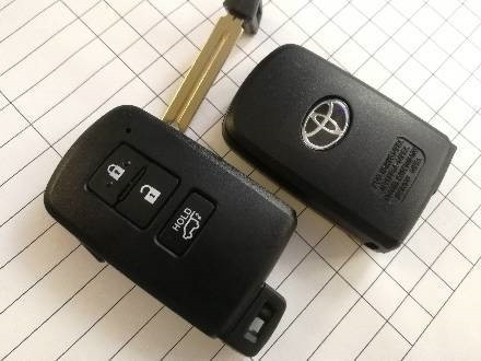 Корпус смарт ключа Toyota 2012- - фото 2 - id-p199899771