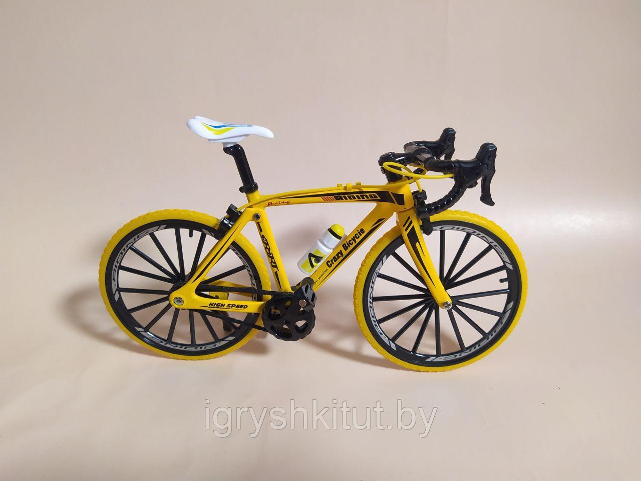 Металлическая модель Велосипед, 2 цвета - фото 1 - id-p199901536