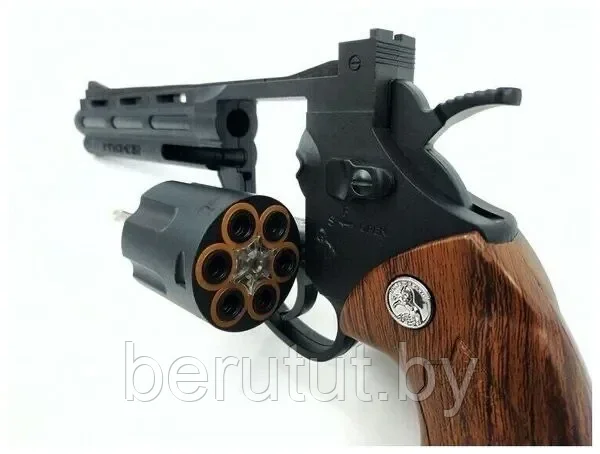 Детский пневматический револьвер Colt Python 357 Питон с гильзами ZP-5 - фото 3 - id-p199913756