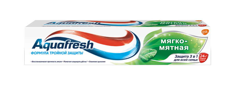 Зубная паста Aquafresh Мягко-мятная 100мл