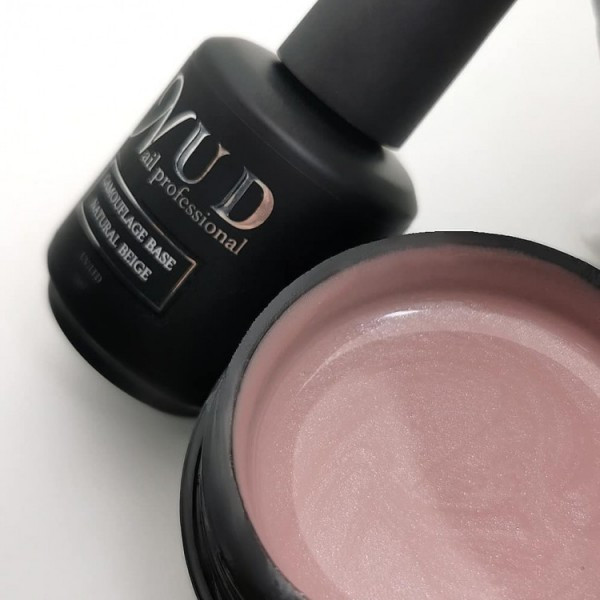 База NUD Strong Natural Beige shine, 30 мл
