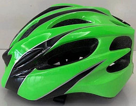 Велошлем Stels FSD-HL008 зелёный, 54-61 см