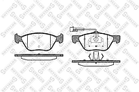 STELLOX 600 002B-SX 589 02 !колодки дисковые п.\ Alfa Romeo 156, Fiat Bravo/Marea 2.0i/2.5 V6/2.