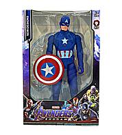 Фигурка супергероя Капитан Америка со щитом из фильма Marvel