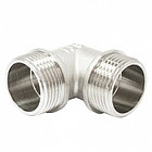 Угольник 1/2" НАР-НАР никелированный STI