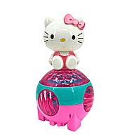 Музыкальная игрушка Hello Kitty на диско шаре, свет, звук