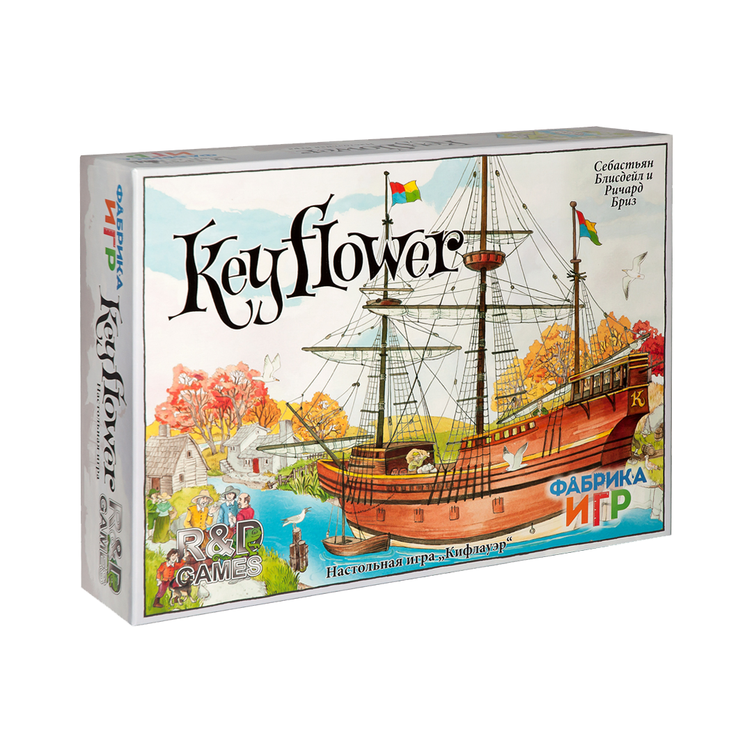 Настольная игра Keyflower. Компания Фабрика Игр - фото 1 - id-p200037968