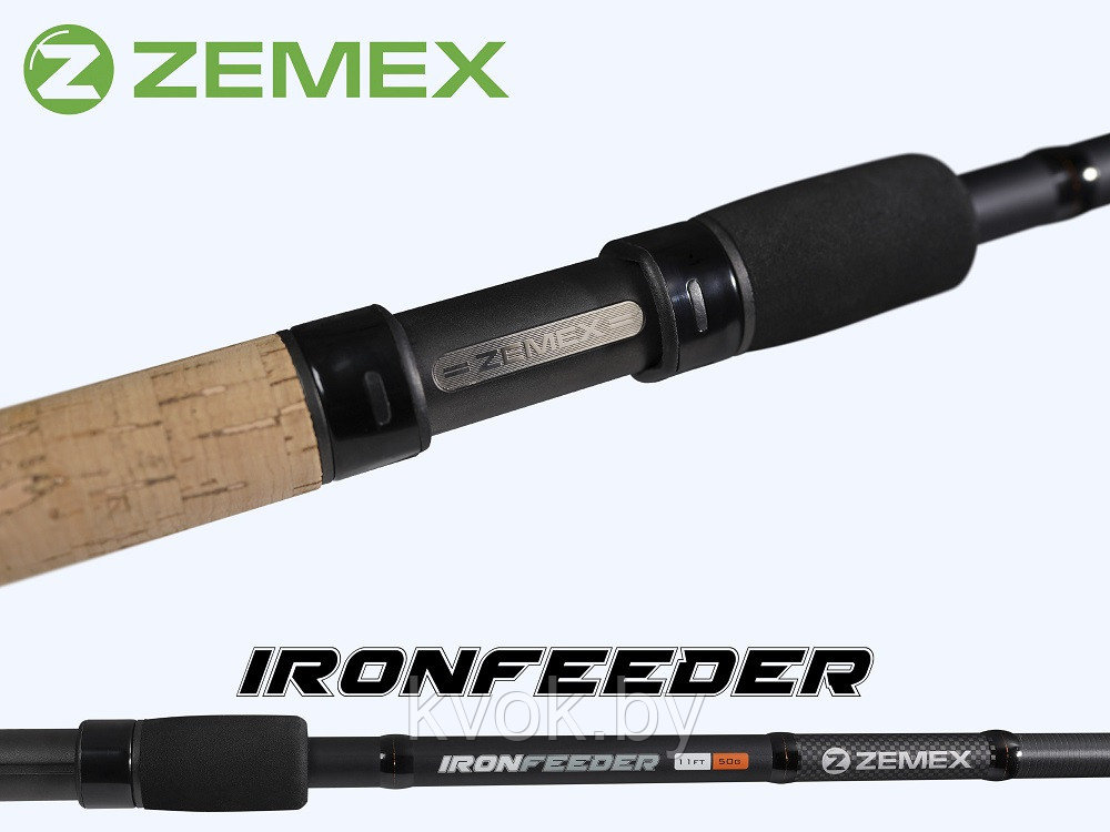 Удилище фидерное ZEMEX IRON Flat-Method Feeder 13 ft (3.9 м) до 140 гр. - фото 3 - id-p133132346