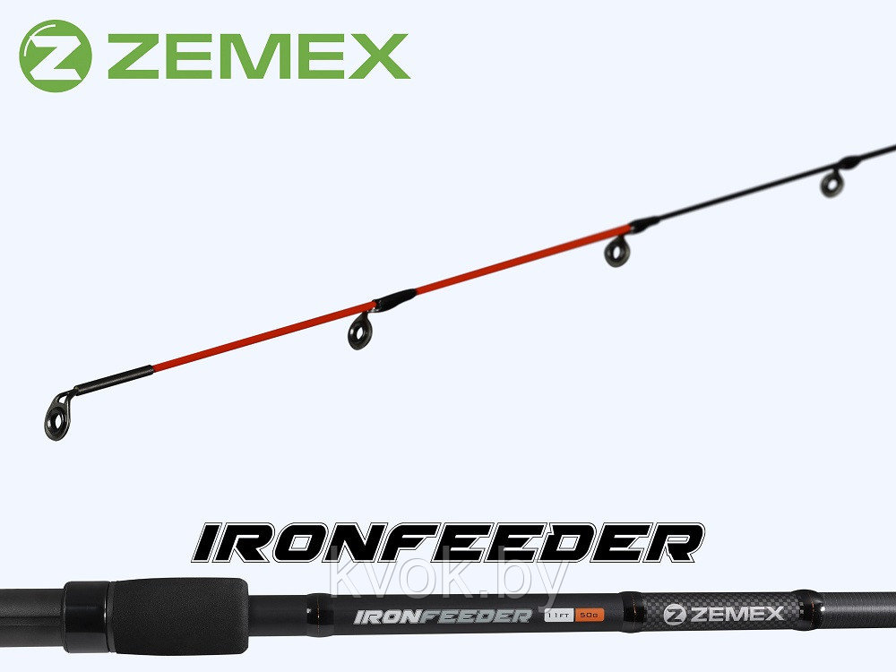 Удилище фидерное ZEMEX IRON Flat-Method Feeder 13 ft (3.9 м) до 140 гр. - фото 4 - id-p133132346