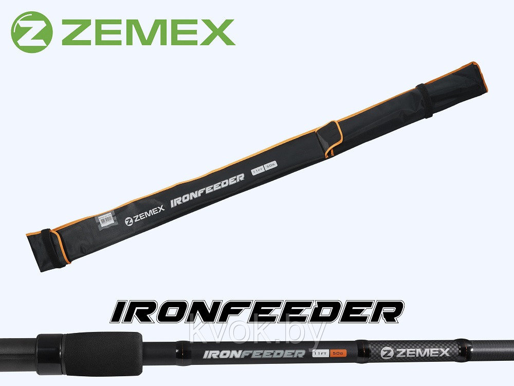 Удилище фидерное ZEMEX IRON Flat-Method Feeder 13 ft (3.9 м) до 140 гр. - фото 10 - id-p133132346