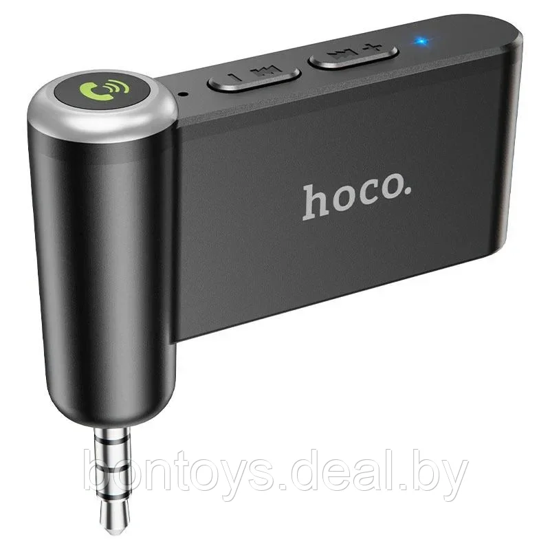 Автомобильный AUX Bluetooth адаптер Hoco E58 - Блютуз приемник сигнала беспроводной - фото 3 - id-p200059940