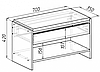 Скамья в прихожую ВА-012.10 фабрика Мебель-Класс, фото 2