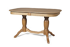 Стол обеденный раздвижной из массива дерева Арго орех (Dark OAK/Венге/Орех/Палисандр) Мебель-Класс, фото 2