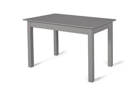 Стол обеденный Бахус из массива ольхи Серый (Cream White//Белый//Сатин//Серый) фабрика Мебель-Класс, фото 2