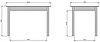 Стол обеденный Бахус из массива ольхи Серый (Cream White//Белый//Сатин//Серый) фабрика Мебель-Класс, фото 4