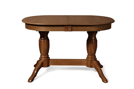 Стол обеденный раздвижной из массива ольхи Пан орех (Dark OAK//Венге//Орех//Палисандр//Р-4) Мебель-Класс, фото 2