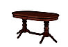 Стол обеденный раздвижной из массива дерева ольхи Зевс Dark OAK (Dark OAK/Венге/Орех/Палисандр) Мебель-Класс, фото 2