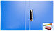 Папка на 2-х кольцах Deli, А4, 30 мм., 950 мкм., синяя, фото 3