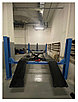 Подъемник четырехстоечный г/п 4000 кг. платформы для сход-развала KraftWell арт. KRW4WA_blue, фото 5