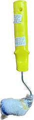 Валик полиакриловый 60мм АДМИРАЛ COLORS  (желтая ручка) бюгель 6мм, ворс 12мм