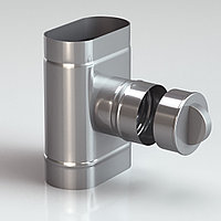 Ревизия овал с заглушкой из нержавеющей стали