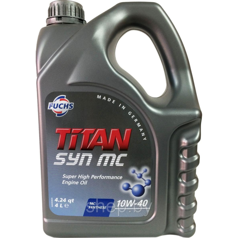 Моторное масло FUCHS  TITAN SYN MC 10W-40 4L