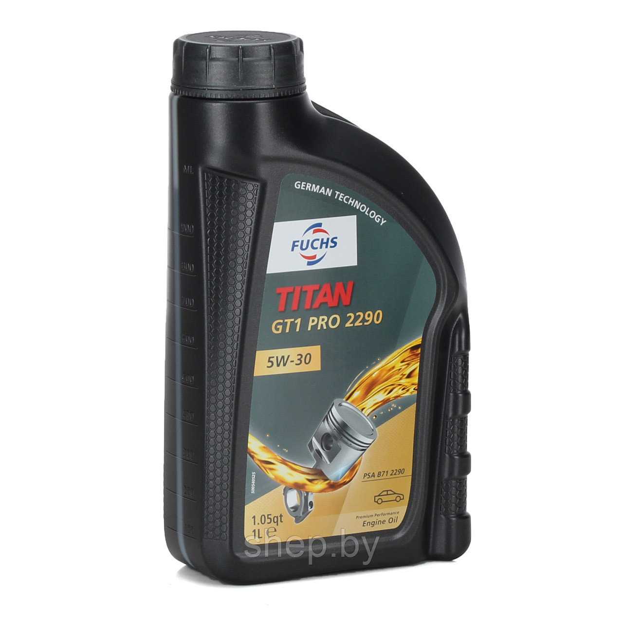Моторное масло FUCHS TITAN GT1 PRO 2290 5W-30 1L - фото 1 - id-p200095031