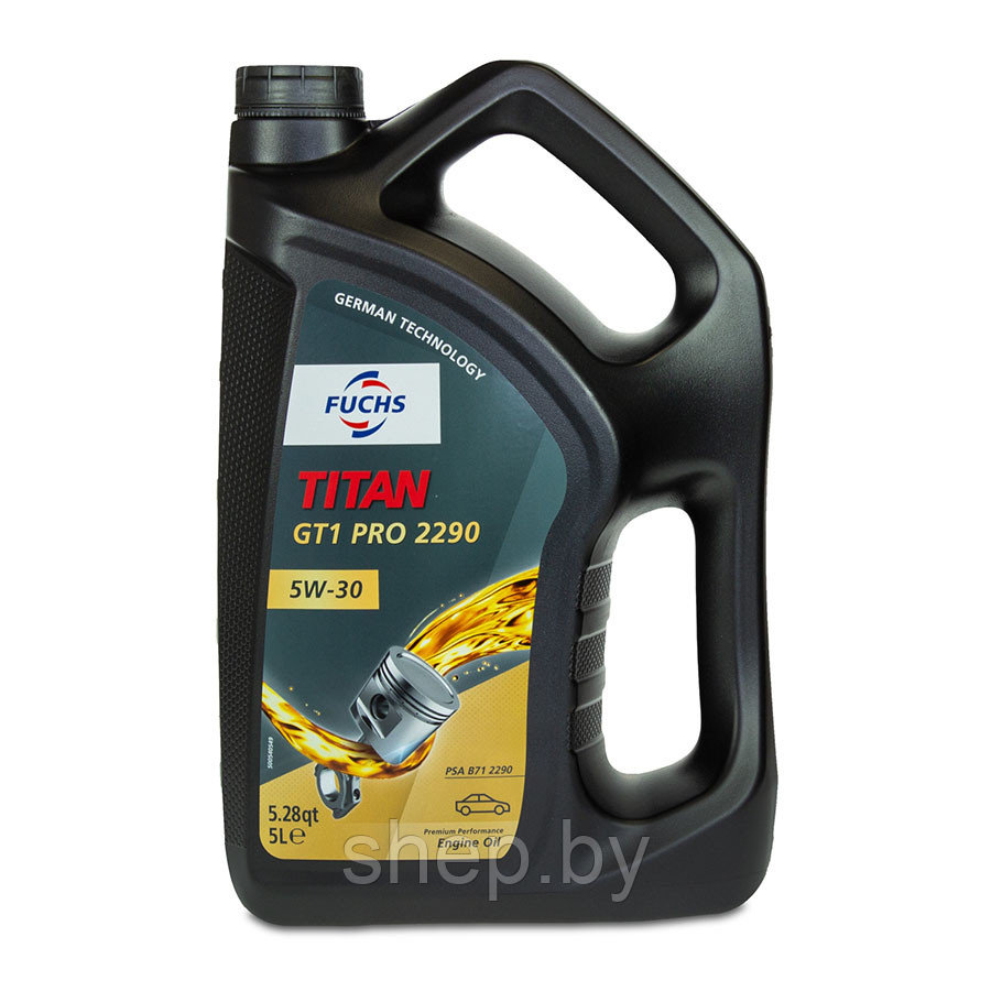 Моторное масло FUCHS TITAN GT1 PRO 2290 5W-30 5L - фото 1 - id-p200095070