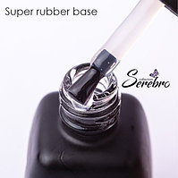 Густая Каучуковая база Super rubber base для гель-лака "Serebro collection", 11 мл