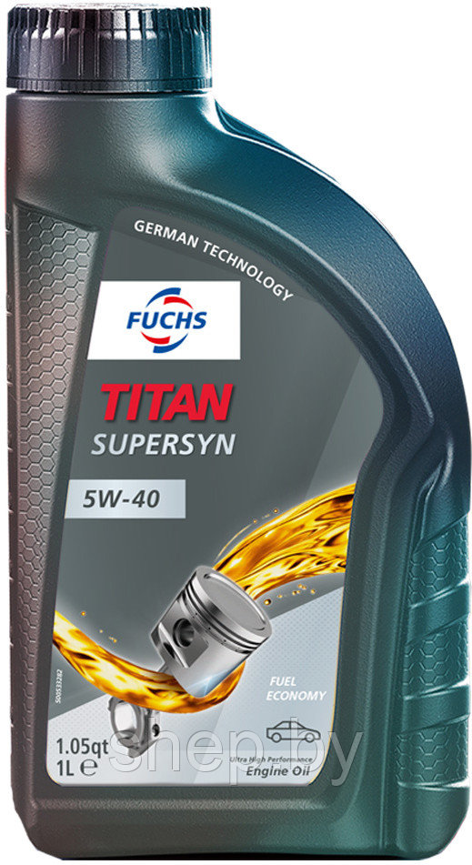 Моторное масло FUCHS TITAN Supersyn 5W-40 1L - фото 1 - id-p200098602