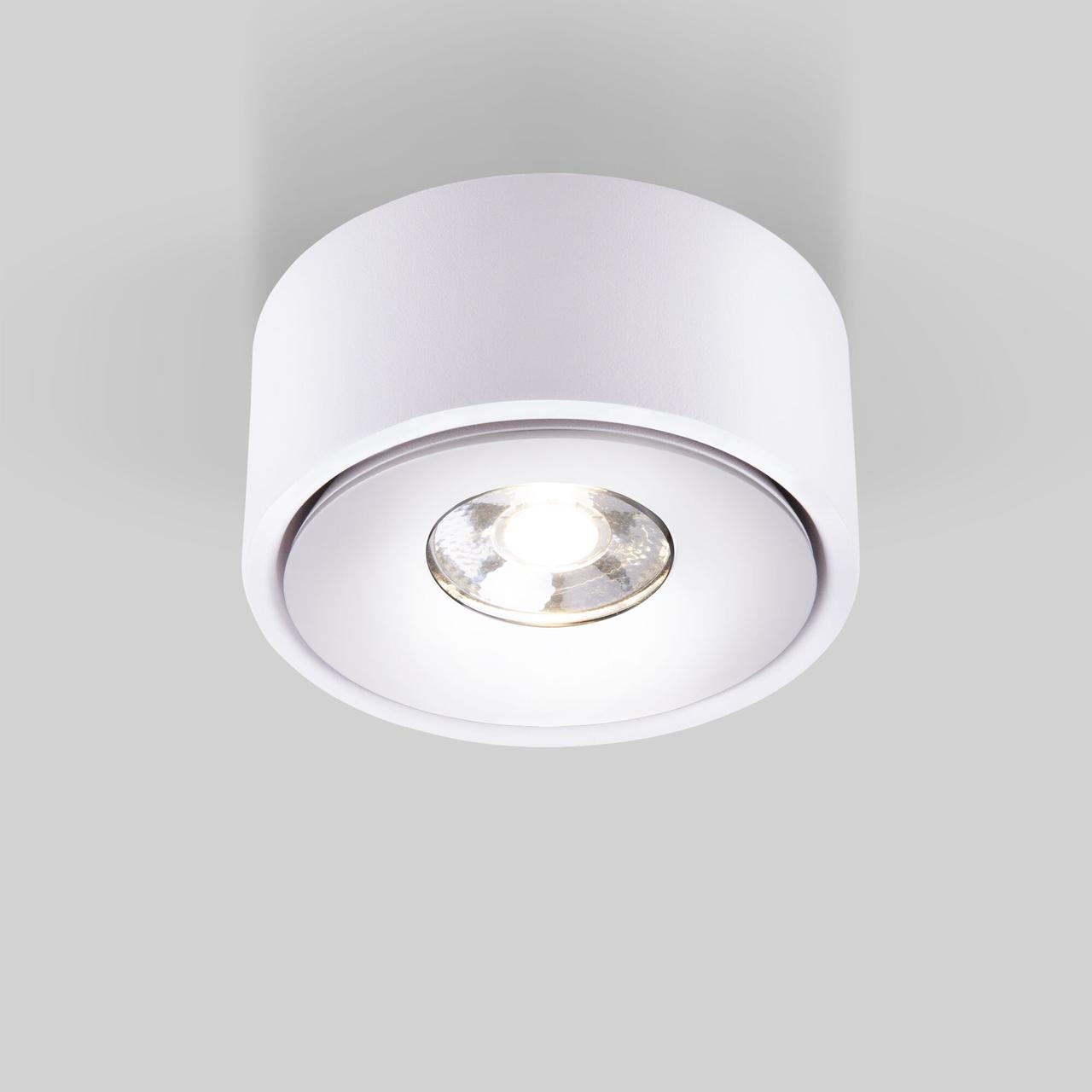 25100/LED 8W 4200K Белый Накладной светодиодный светильник Glide - фото 1 - id-p200104115