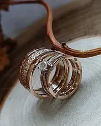Обручальные кольца золото
