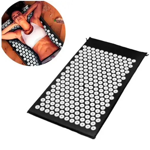 Акупунктурный коврик (коврик для акупунктурного массажа) Acupressure Mat, в коробке - фото 1 - id-p200105035
